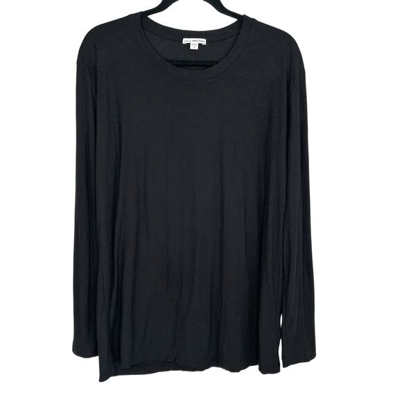 James Perse L/S T Shirt Mens 4 XL Goth Grunge Minimalist Hipster Designer Basic - Picture 1 of 10